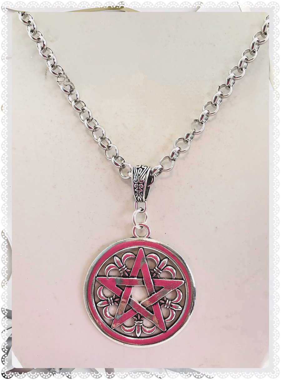 One of a Kind Pentangle necklace