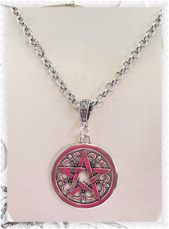 One of a Kind Pentangle necklace
