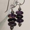 Amethyst Drop Earrings      KCJE487
