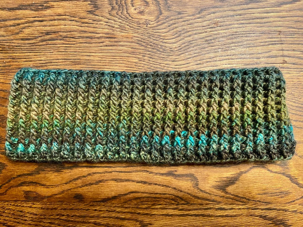 Hot Headed Ear Warmer Crochet Headband - Chloro-Phyll-Phorm 