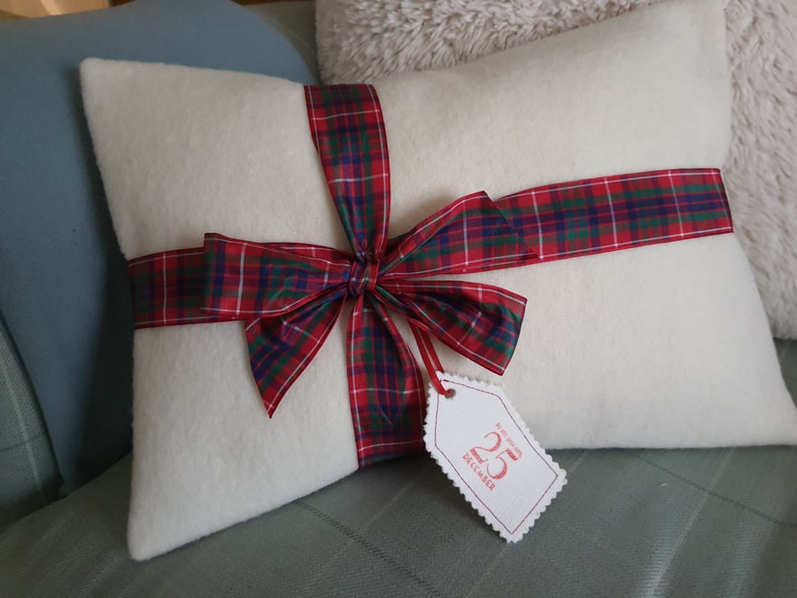 Christmas Parcel Cushion