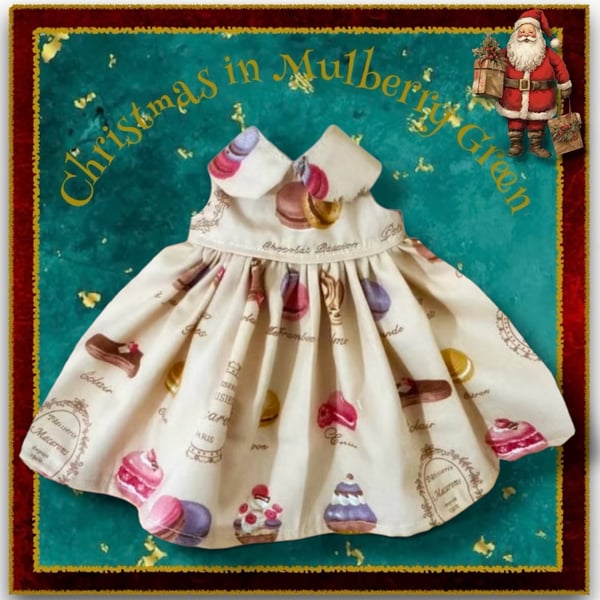 Café au Lait Doll’s Dress