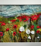 Poppy Fields - Needle felted picture -  - Image 3