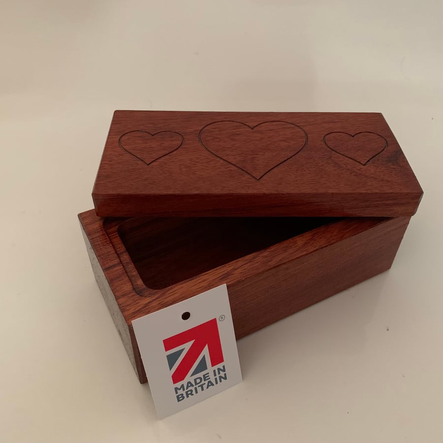 Indian Rosewood Trinket Box