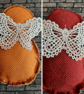 Seconds Sunday Angel  Lavender Bags - Heart Embellishment - Image 3