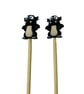 Stitch stoppers for knitting needles in dragon and animal shapes , silicone - Image 5