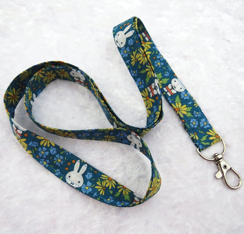 Liberty print lanyard, Prairie Day design