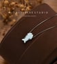 White Opal Fish With 925 Sterling Silver Bracelet - Image 8
