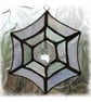 Web Suncatcher and Crystal Raindrop Stained Glass Handmade British  - Image 5