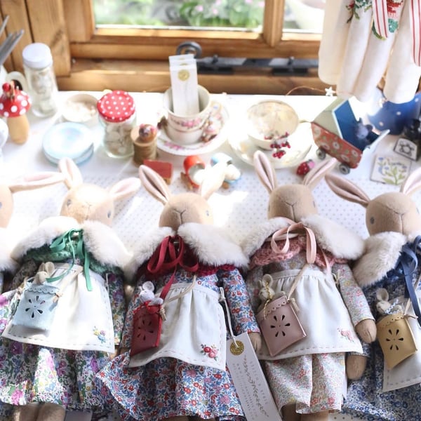 Reserved Heirloom Bunny listing for Katrina
