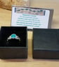 Celtic knot Turquoise ring. December Birthstone - Image 5