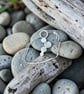 Sterling Silver Cascading Pebble Necklace  - Gift Boxed - Image 2