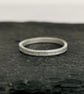 Stacking Ring (x1), Silver Black & White Rings - Image 4