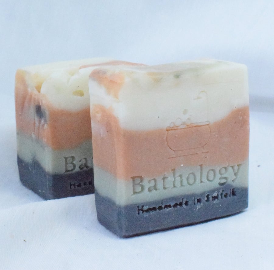 Olive Oil Soap Geranium & Patchouli, Traditional Cold process, Gift