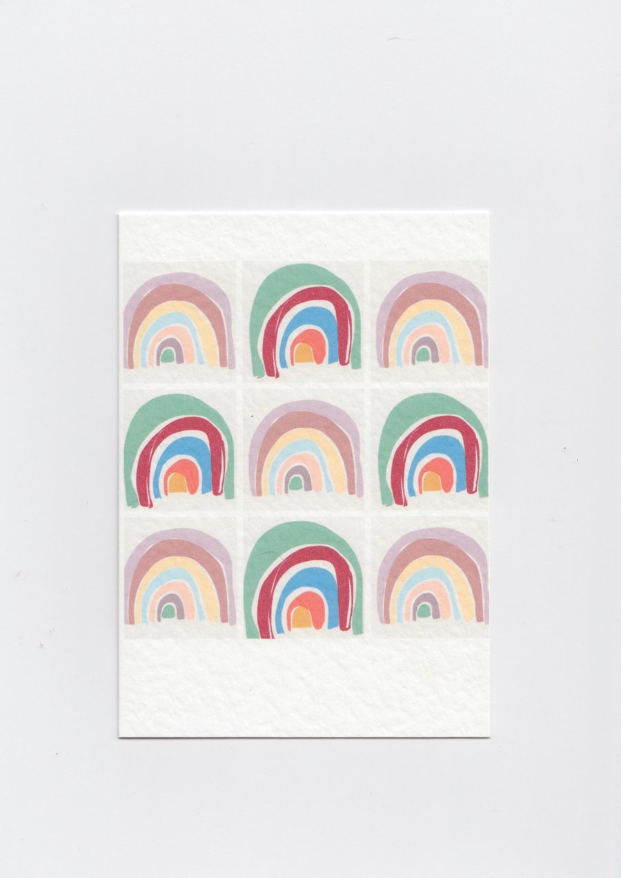 Rainbow Greetings Card