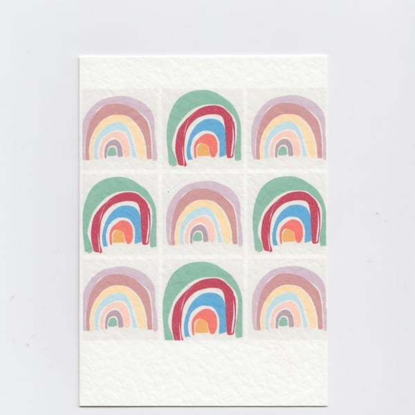 Rainbow Greetings Card