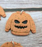 Pumpkin Christmas Jumper Tree Decorations  - Image 3