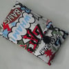 Ipad mini padded case.Kapow comic print.  FREE POSTAGE