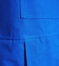 Pleated Pinafore Apron with Split Leg and Adjustable Cross Back. Blue No25 - Image 6