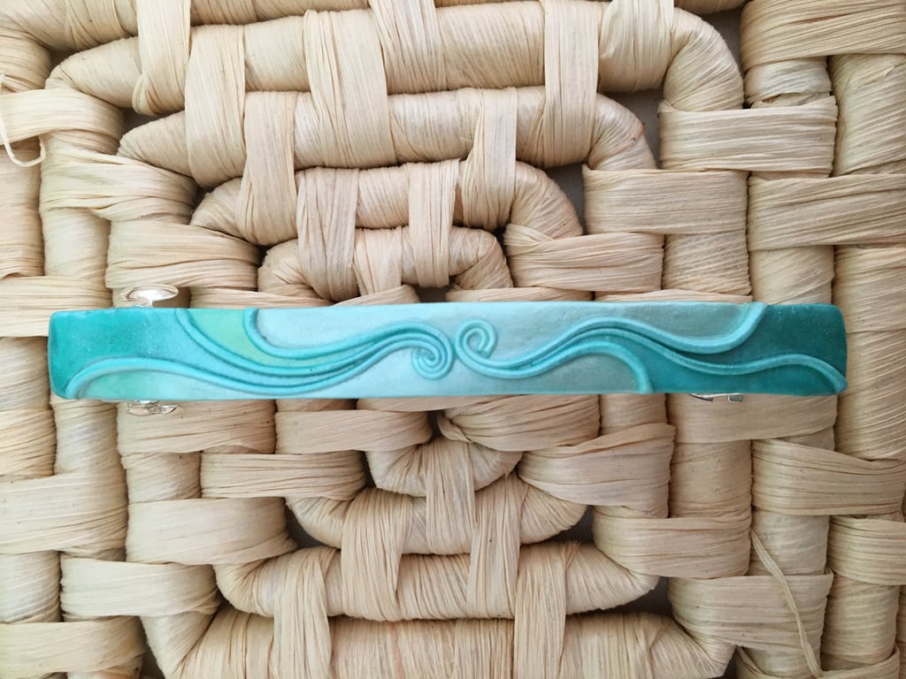 Mint Hair Slide - large