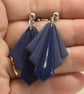 Fan Shaped Art Deco Earrings - Image 4