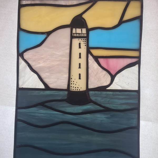Stained glass Lighthouse 