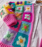 Crochet 'Jessica' Flower Power Cardigan Made To Order - Image 5