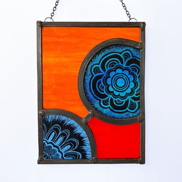 Mini Stained Glass Window Decoration 5