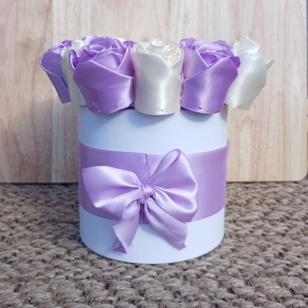 Silk Rose Bouquet – Handmade Artificial Flower Bouquet – Romantic Gift – Beautif