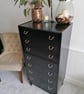 Upcycled Chest of Drawers - Painted G Plan Tall Boy