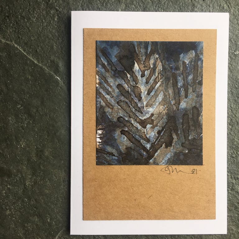 Original art work collage, contemporary art picture 10cm x 15cm unframed