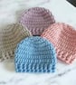 Handmade Crochet Beanie – Baby Hat Newborn to 5 Years - Image 2