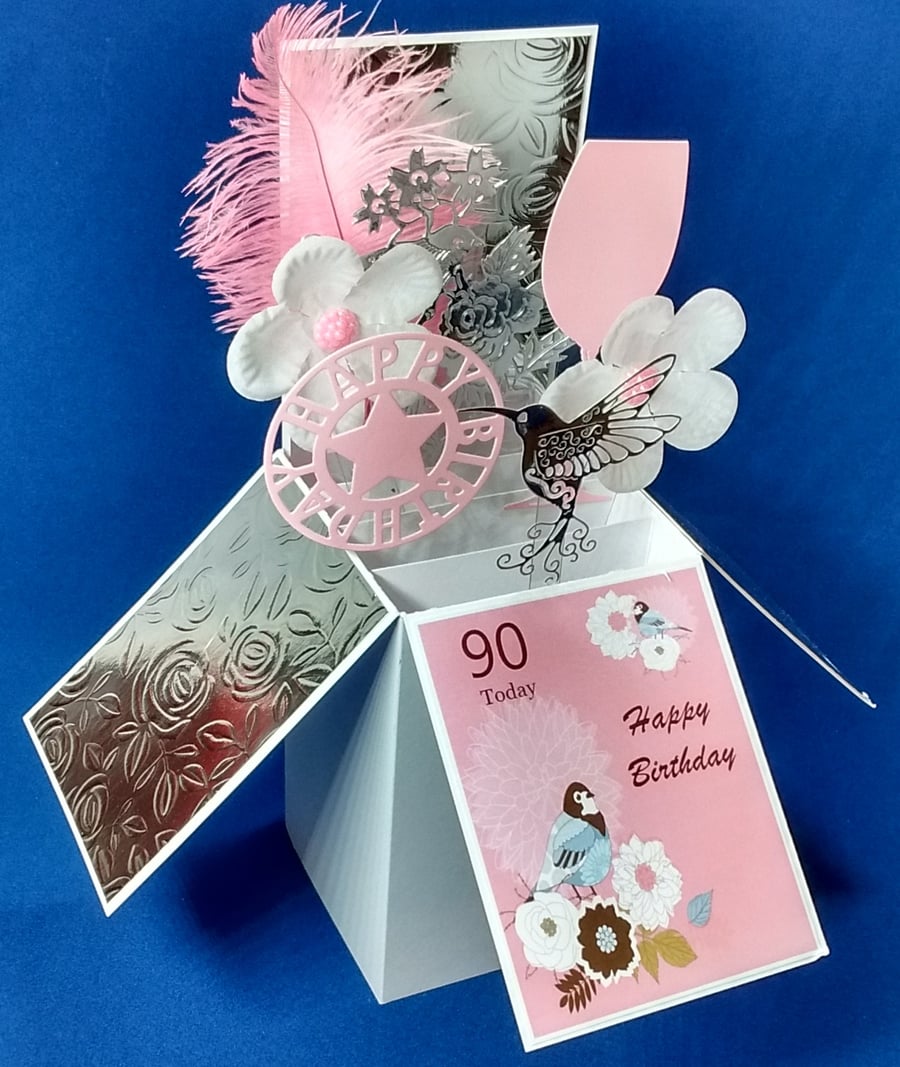 Ladies 90th Birthday Card