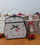 Nutcracker Handbag style Christmas gift bag, handmade - Image 2