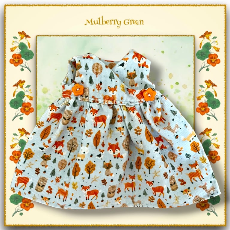 Little Foxes Cross Over Front Dress
