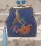 The Rosemaling Hummingbird Coin Purse - Image 2
