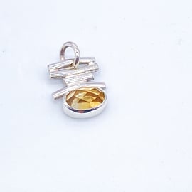 Handmade Citrine Pendant 