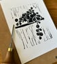  'Trailing Plant' A5 Original Lino Print  - Image 4