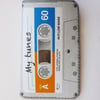 Grey Cassette Tape iPhone Case