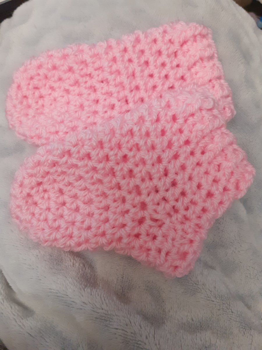 Crochet Baby Socks 