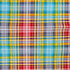 Rainbow checked Fabric