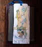 Hand drawn bookmark ' mermaid making waves' - Image 1