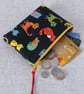 Large coin purse, cats - Image 8