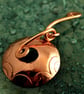 Japanese star pattern copper toggle clasp - Handmade - Image 3