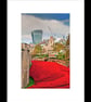 Tower Of London Poppies Red Poppy England Photograph Print - Image 2