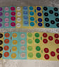 Lime green round buttons - Image 2