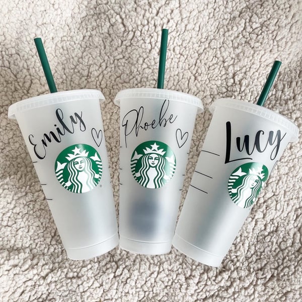 Personalised Starbucks Cold Cup