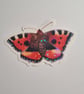 Handmade Watercolour Butterfly Vinyl Decal Stickers - Image 1