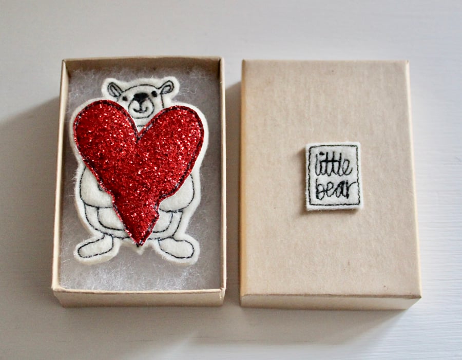 'Little Bear' in a Box - Love Token