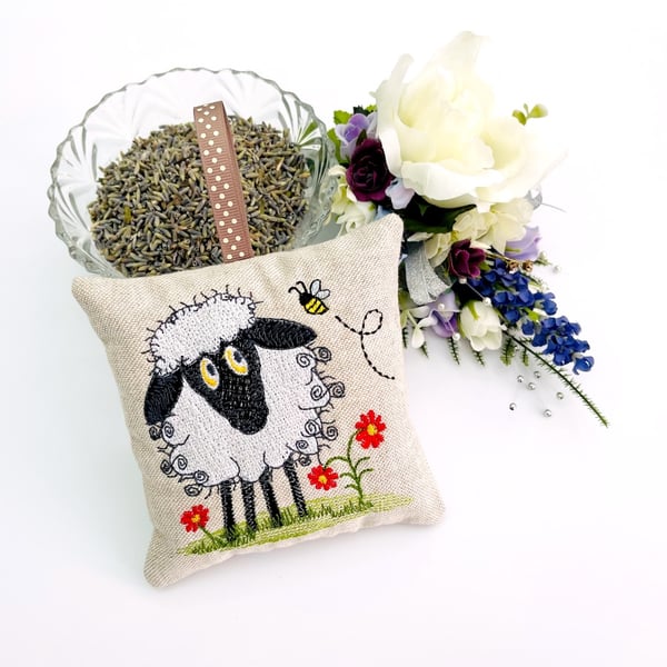 Raggy Sheep Lavender Bag 